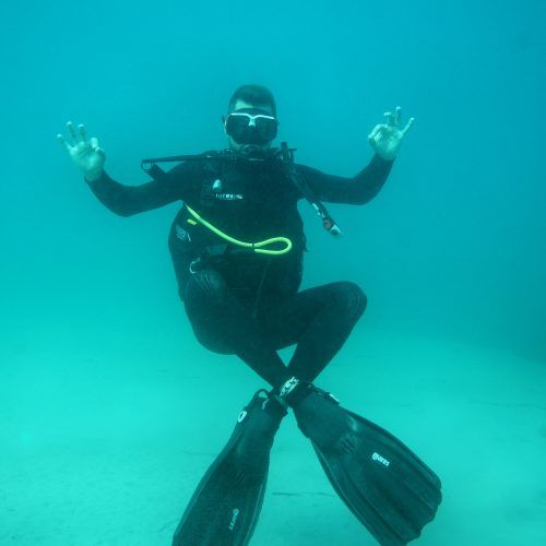 Refresco de buceo